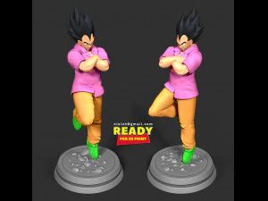 vegeta - badman 3D Print Model