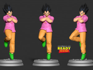 vegeta - badman 3D Print Model