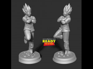 vegeta - badman 3D Print Model