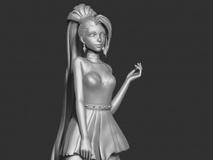 seraphine - league of legends fanart 3D 打印模型