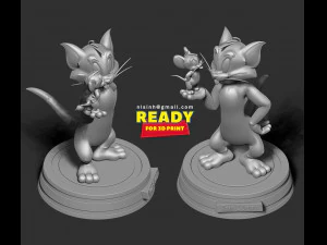 Tom and jerry 3D Print Model