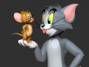 Tom and jerry 3D Print Model