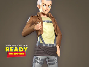 connie springer - attack on titan 3D Print Model
