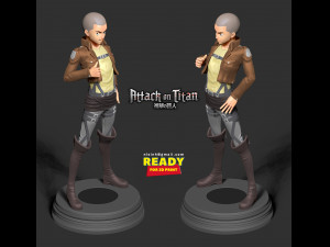 connie springer - attack on titan Model do druku 3D