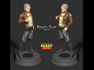 connie springer - attack on titan 3D Print Model