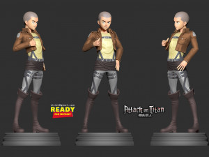 connie springer - attack on titan Model do druku 3D