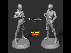 connie springer - attack on titan Model do druku 3D