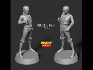 connie springer - attack on titan 3D Print Model