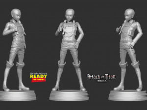 connie springer - attack on titan Model do druku 3D