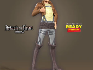 connie springer - attack on titan 3D Print Model