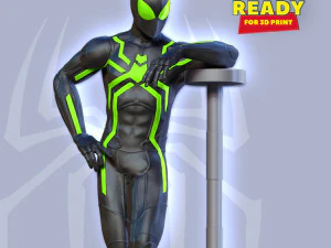 spiderman - stealth suit 3D Print Model