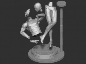 spiderman - stealth suit 3D प्रिंट मॉडल