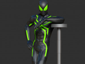 spiderman - stealth suit 3D प्रिंट मॉडल
