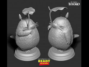 totoro fanart 3D Print Model