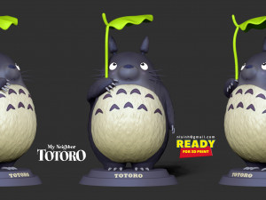 totoro fanart 3D Print Model