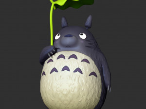 totoro fanart 3D Print Model