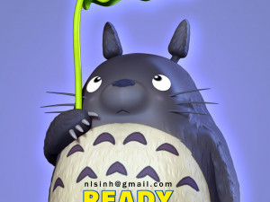 totoro fanart 3D Print Model