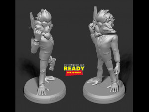 hit-monkey 3D 打印模型