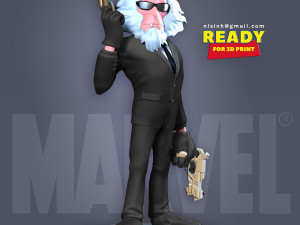 hit-monkey 3D 打印模型