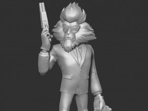 hit-monkey 3D Print Model