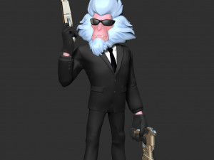 hit-monkey 3D 打印模型