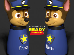 chase - paw patrol 3D Принт Модель