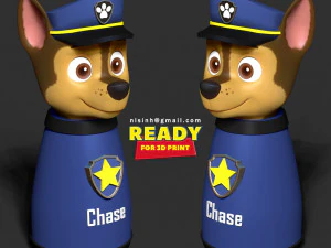 chase - paw patrol 3D Print Model