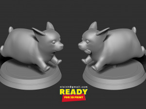 pembroke welsh corgi 3D Принт Модель