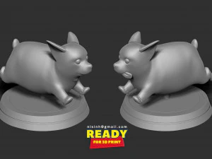 pembroke welsh corgi 3D Print Model