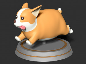 pembroke welsh corgi 3D Принт Модель