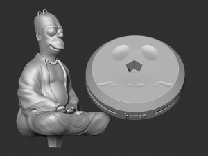 homer simpson 3D Print Model