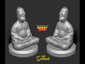 homer simpson 3D Print Model
