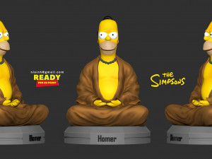homer simpson 3D Print Model