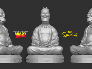 homer simpson 3D Print Model