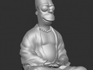 homer simpson 3D Print Model