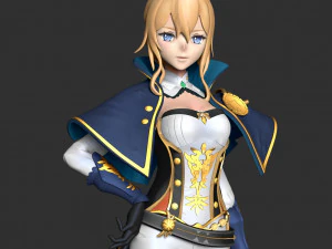 Jean - genshin impact fanart 3D Print Model