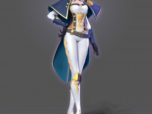 Jean - genshin impact fanart Model do druku 3D