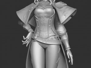 Jean - genshin impact fanart 3D Print Model