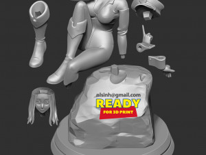 camie utsushimi 3Dプリントモデル