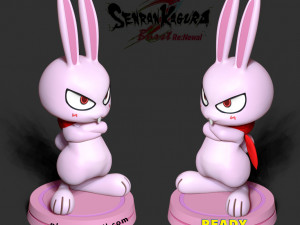 ninto - senran kagura fanart Modello di stampa 3D