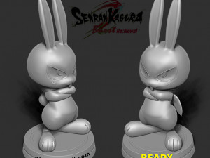 ninto - senran kagura fanart Modello di stampa 3D
