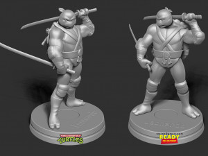 leonardo - tmnt fanart 3D-Druckmodell