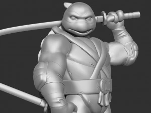 leonardo - tmnt fanart 3D Print Model