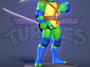 leonardo - tmnt fanart 3D-Druckmodell