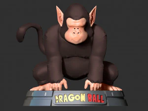 Bubbles - dragon ball fanart 3D Print Model