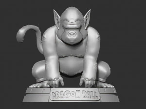 Bubbles - dragon ball fanart 3D Print Model