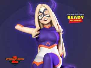 Mt Lady &ndash; mein Held Academia Fanart 3D Druckmodell