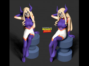 mt lady - my hero academia fanart 3D-printmodel