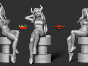 mt lady - my hero academia fanart 3D-printmodel