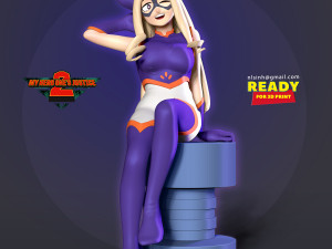 mt lady - my hero academia fanart 3D-printmodel